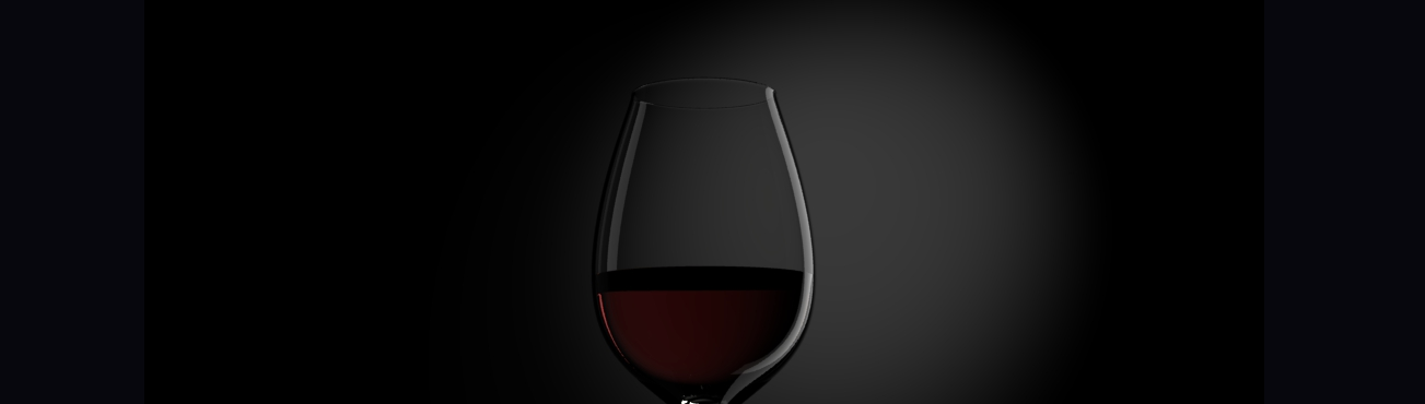 Glass of wine close-up